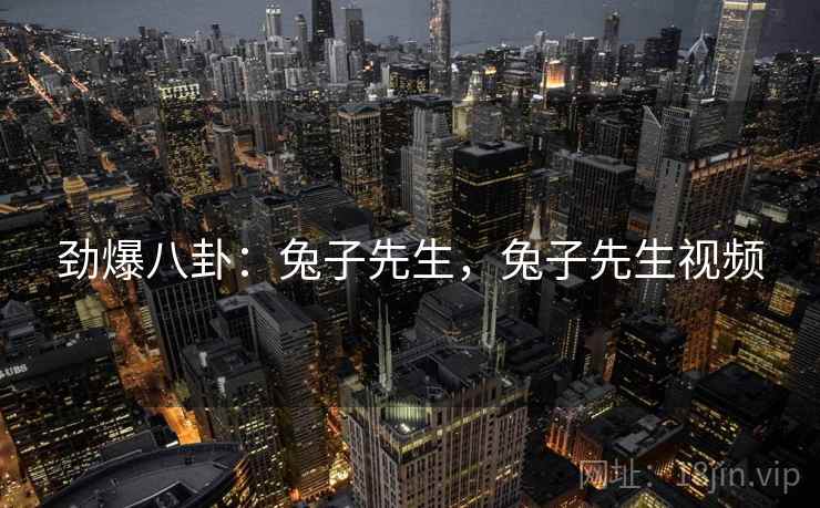 劲爆八卦：兔子先生，兔子先生视频