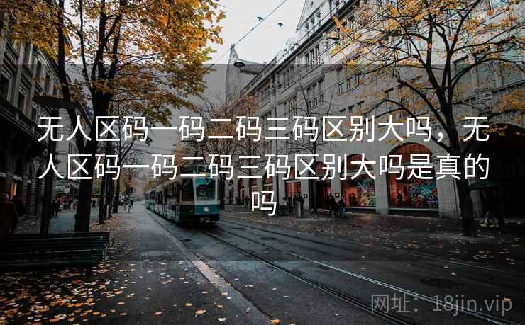 无人区码一码二码三码区别大吗，无人区码一码二码三码区别大吗是真的吗